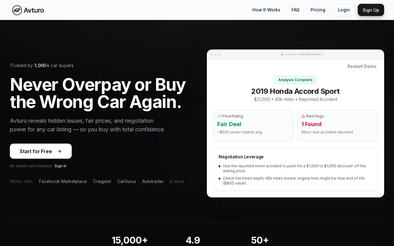 Avturo — preview screenshot