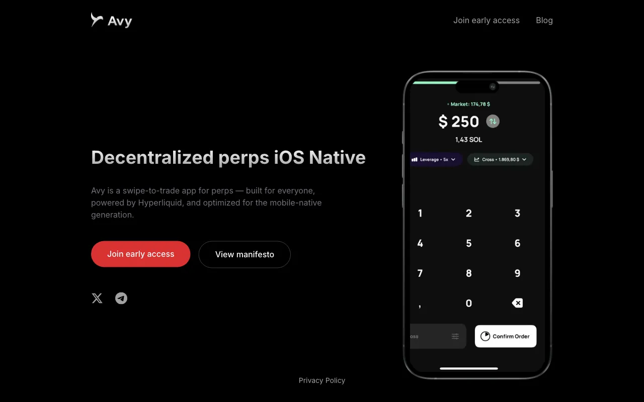 Avy — preview screenshot