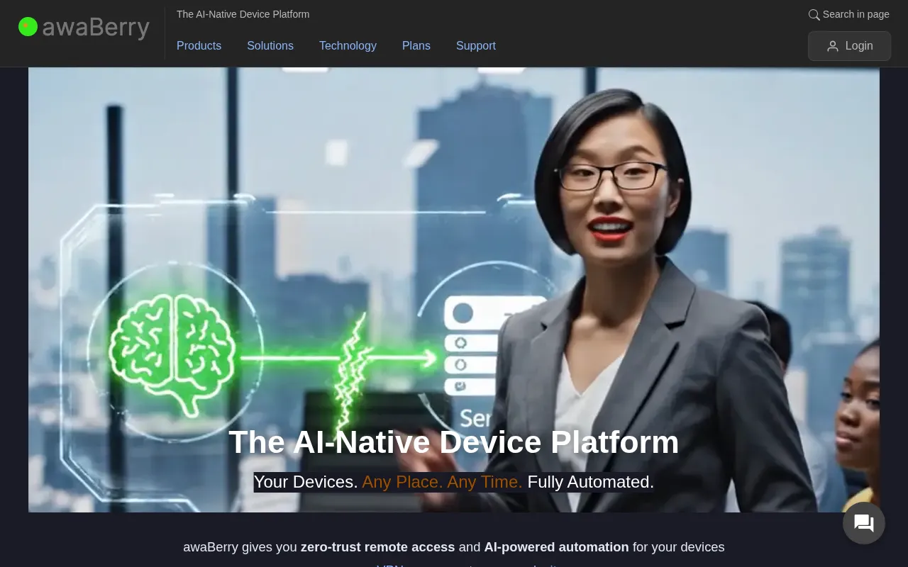 awaBerry — preview screenshot