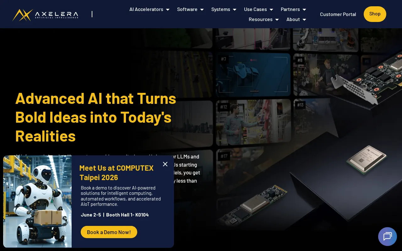Axelera — preview screenshot