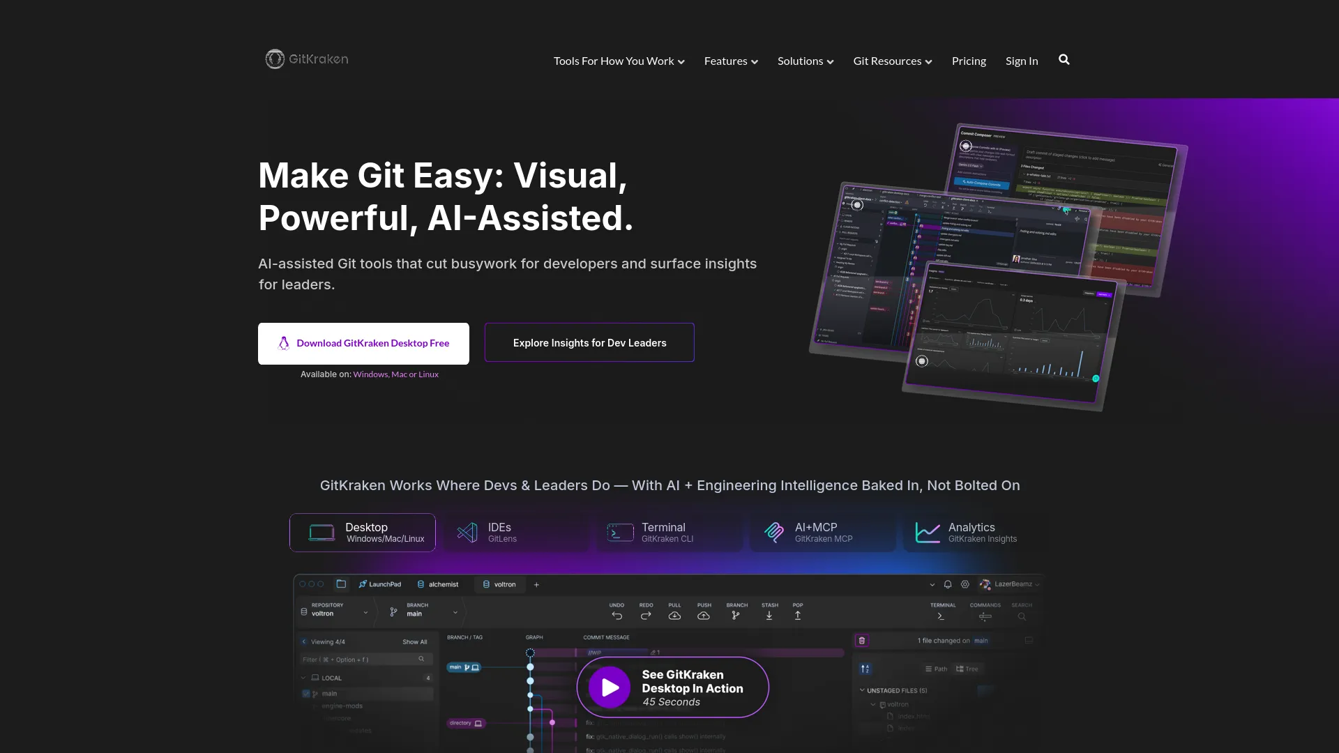 GitKraken — preview screenshot