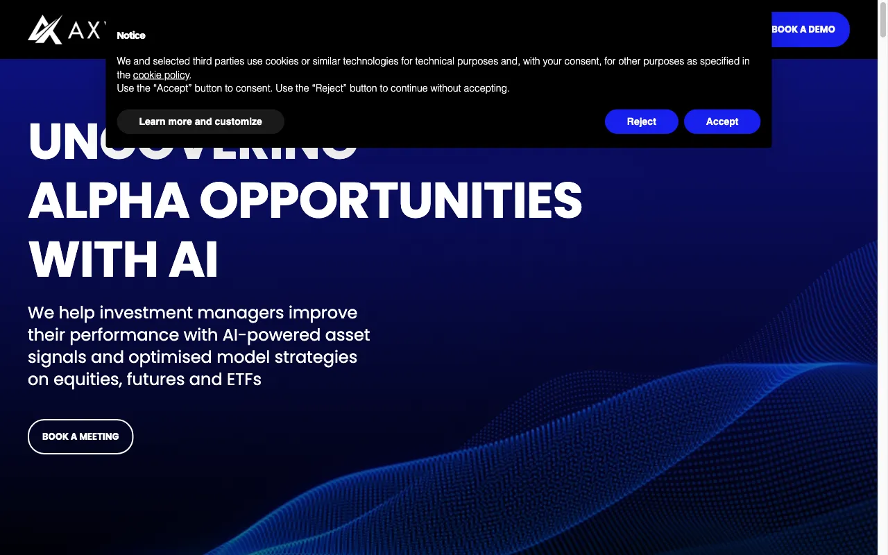 Axyon AI — preview screenshot