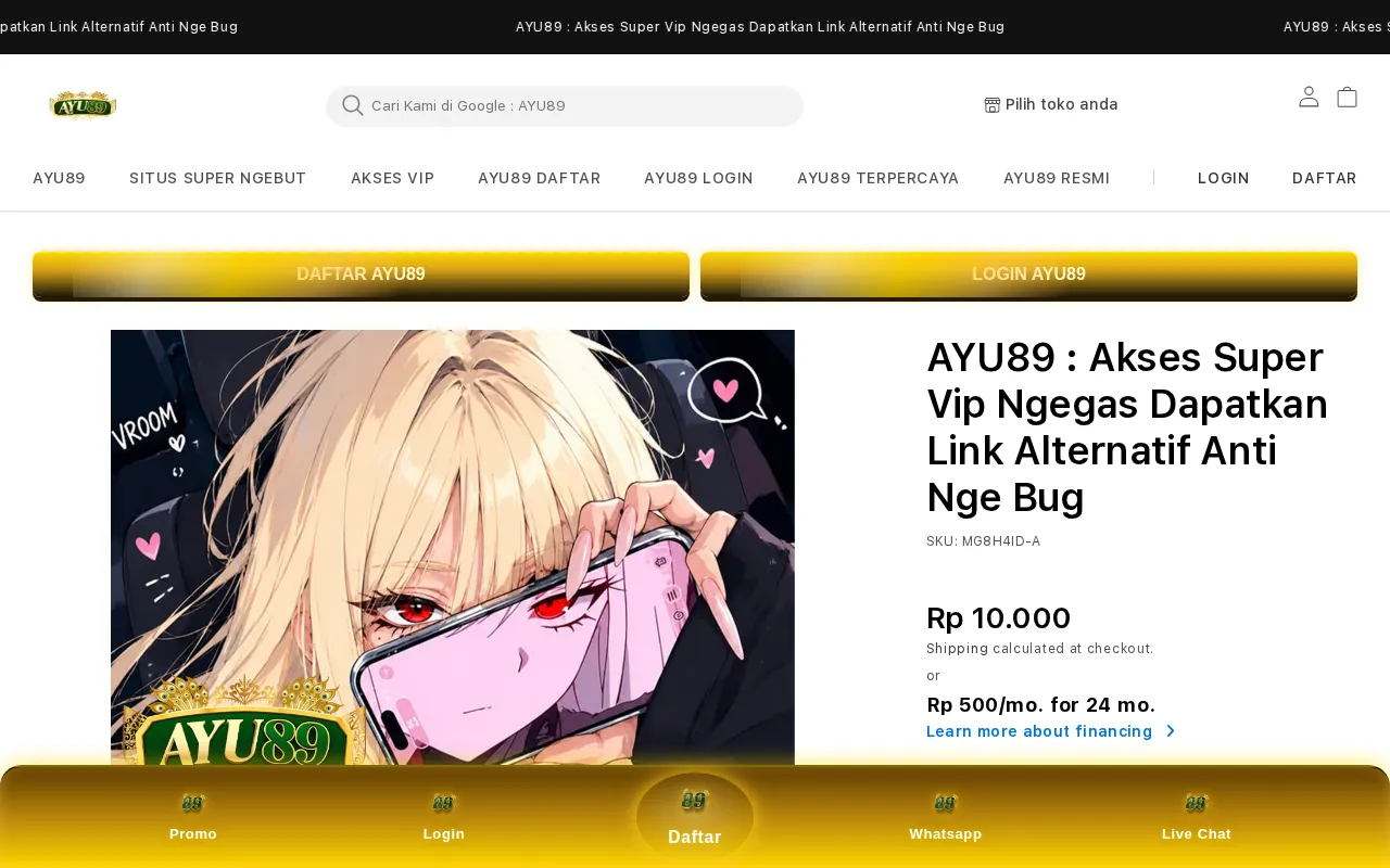 AYU89 — preview screenshot