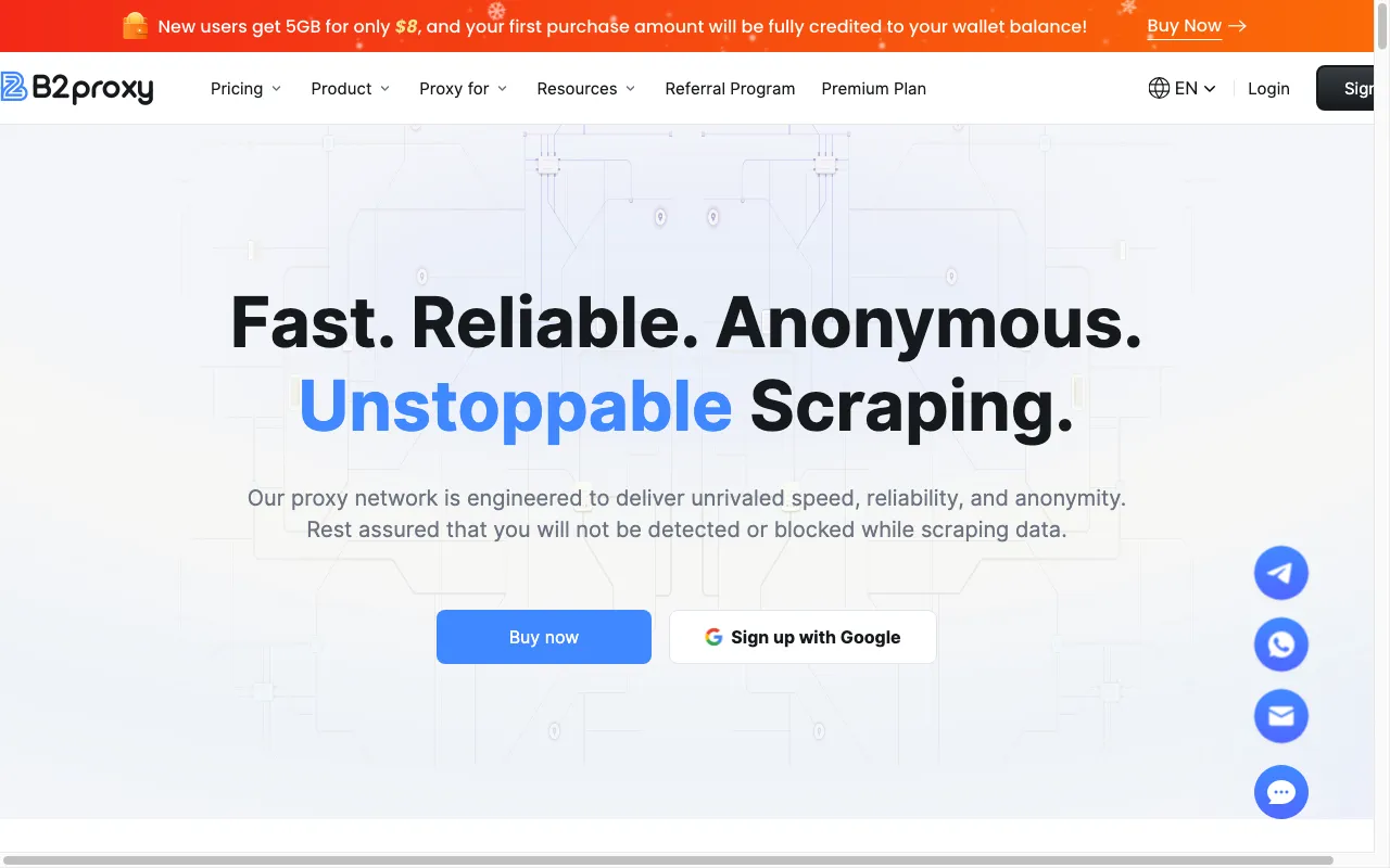 B2Proxy — preview screenshot