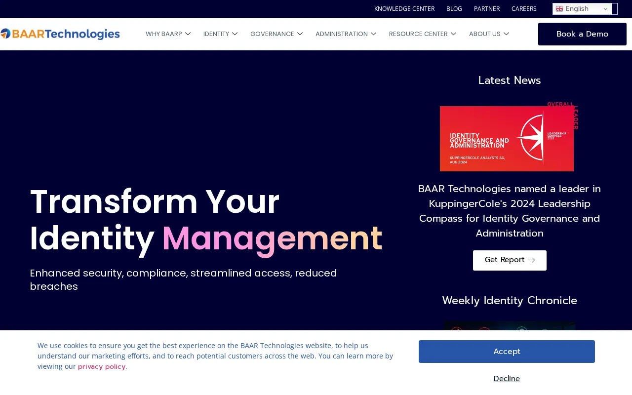Baar Technologies — preview screenshot
