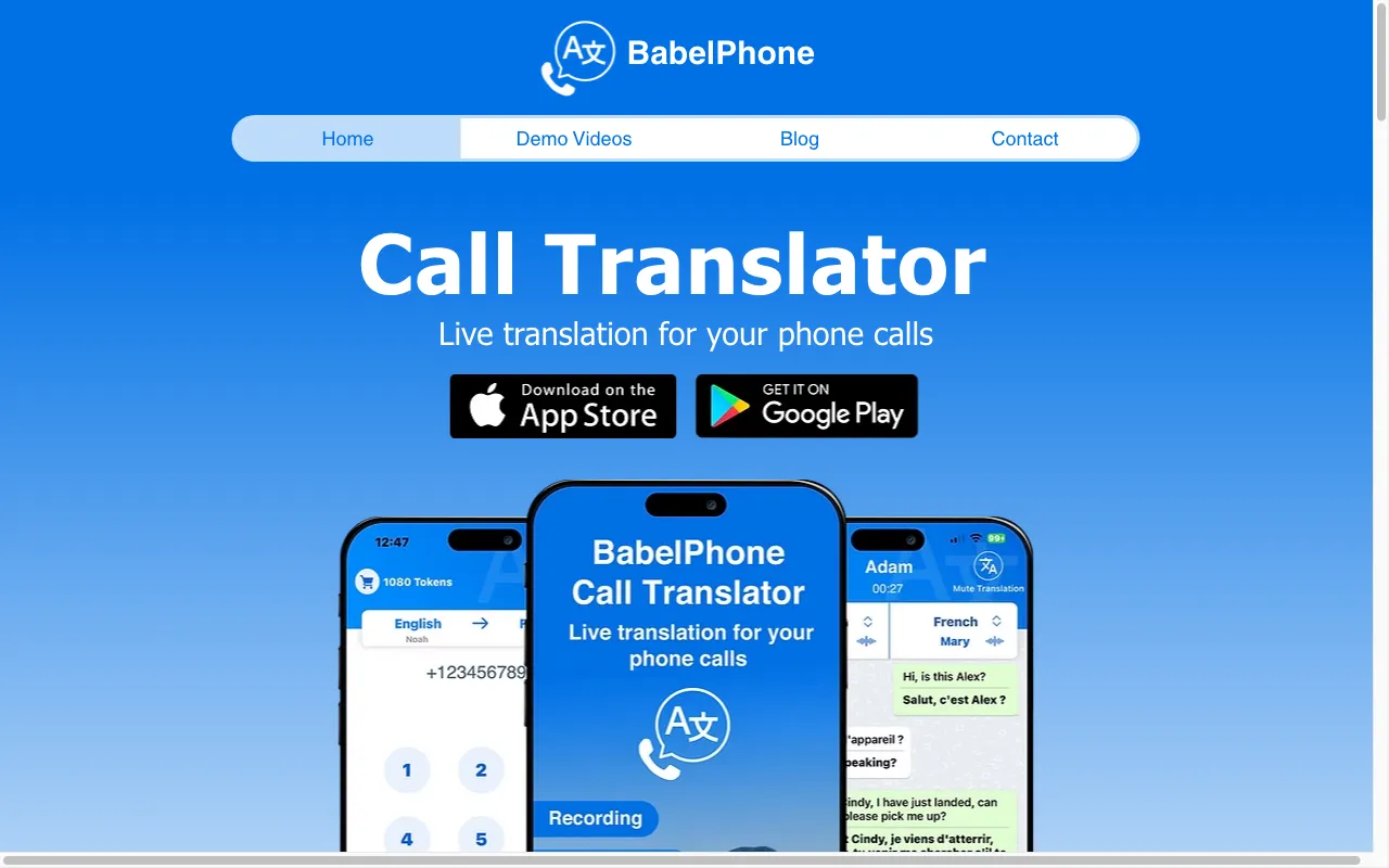BabelPhone — preview screenshot