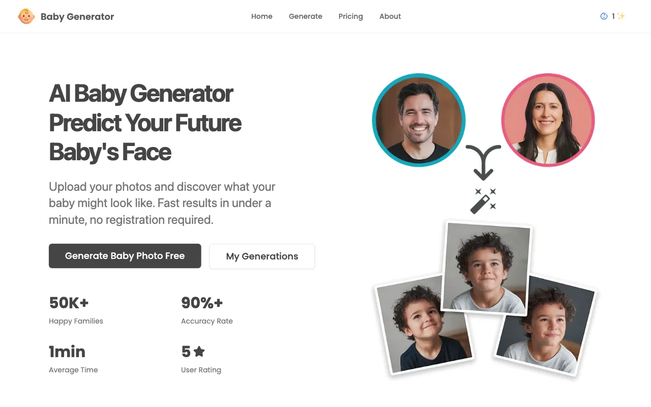 Baby Generator — preview screenshot