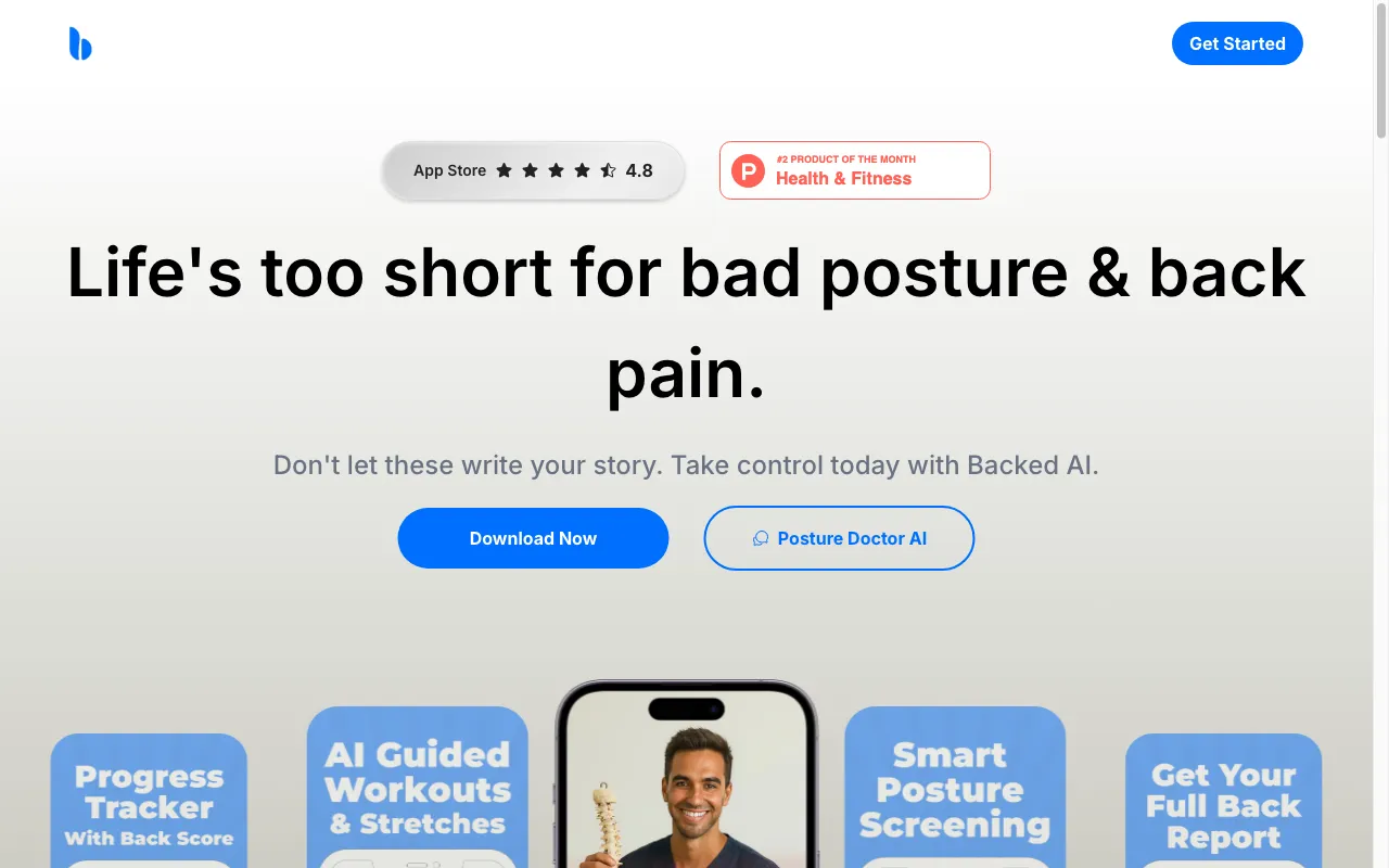 Backed AI — preview screenshot