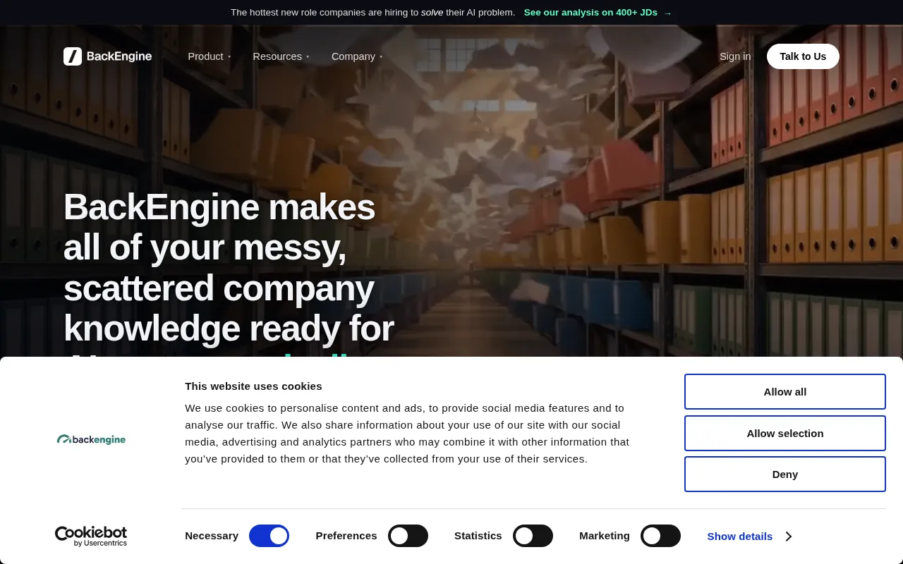 BackEngine MCP — preview screenshot