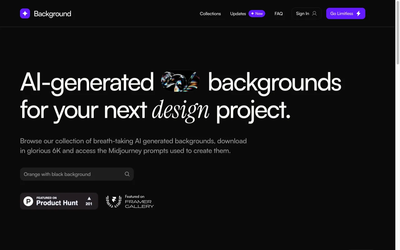 Background — preview screenshot