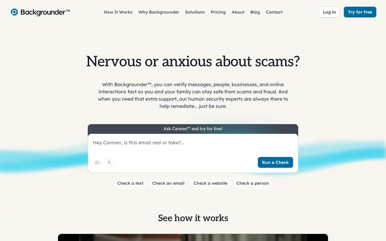 Backgrounder — preview screenshot