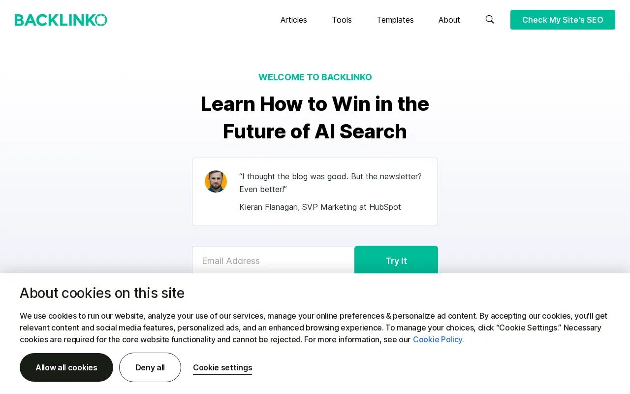 Backlinko — preview screenshot