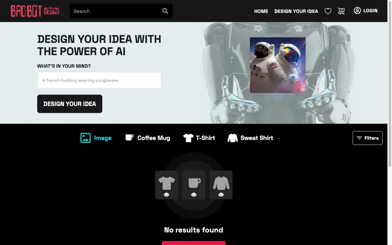 Bad Bot Design — preview screenshot