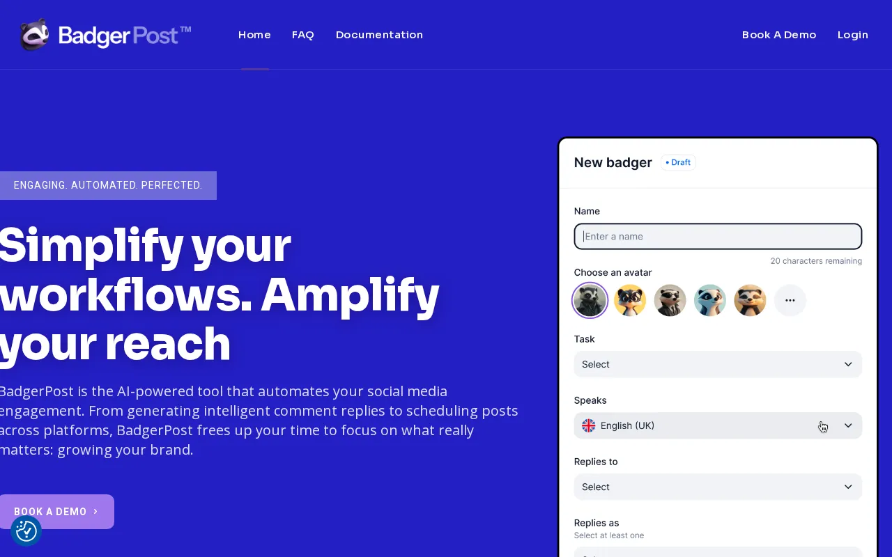 BadgerPost — preview screenshot