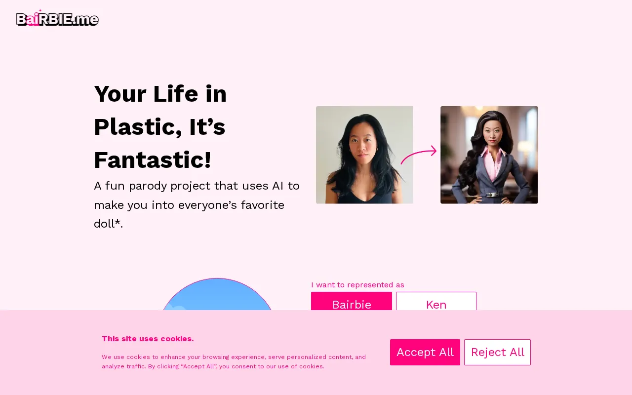 BaiRBIE.me — preview screenshot