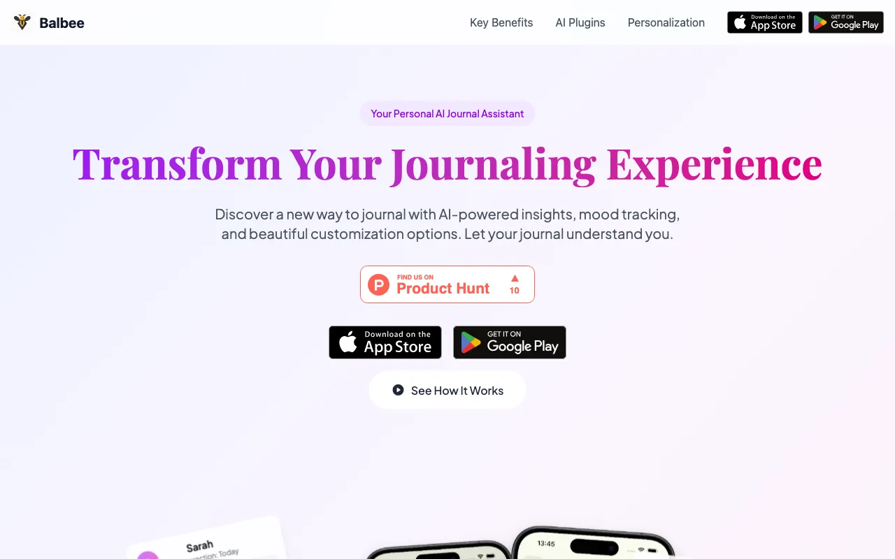 Balbee — preview screenshot
