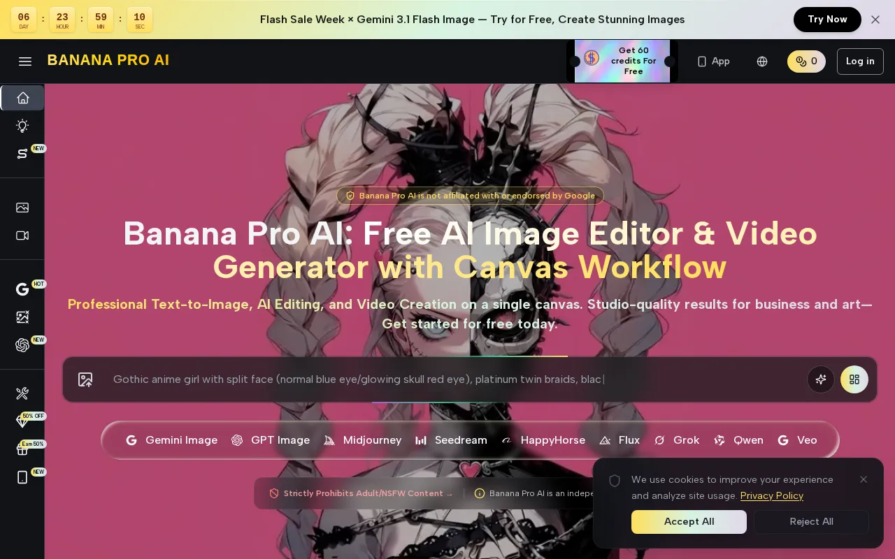 Banana Pro AI — preview screenshot