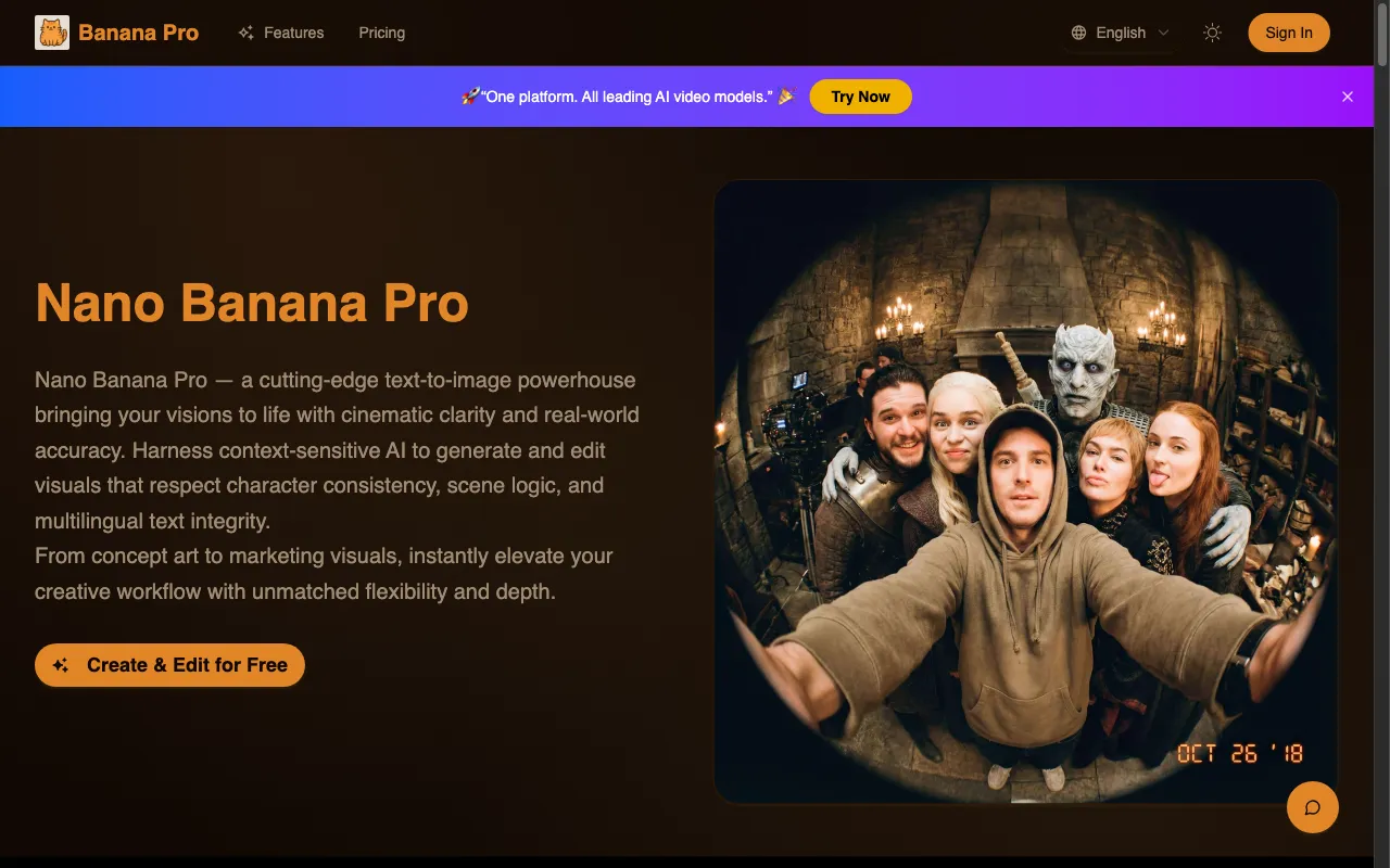 Banana Pro — preview screenshot