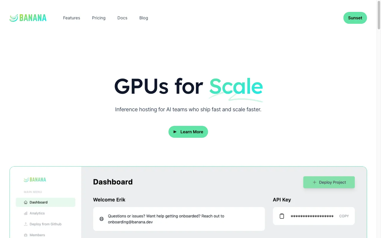 Banana — preview screenshot