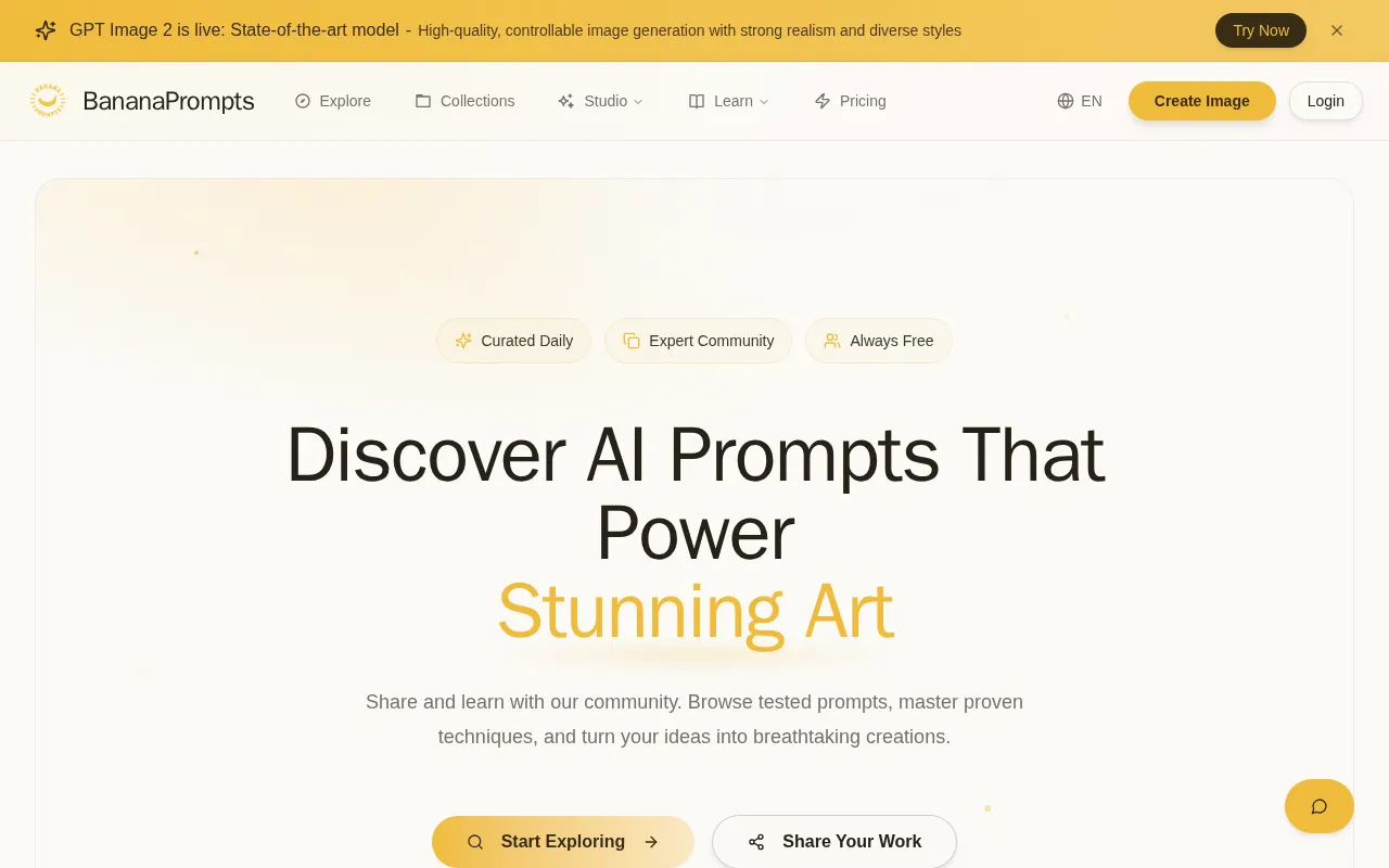 BananaPrompts — preview screenshot