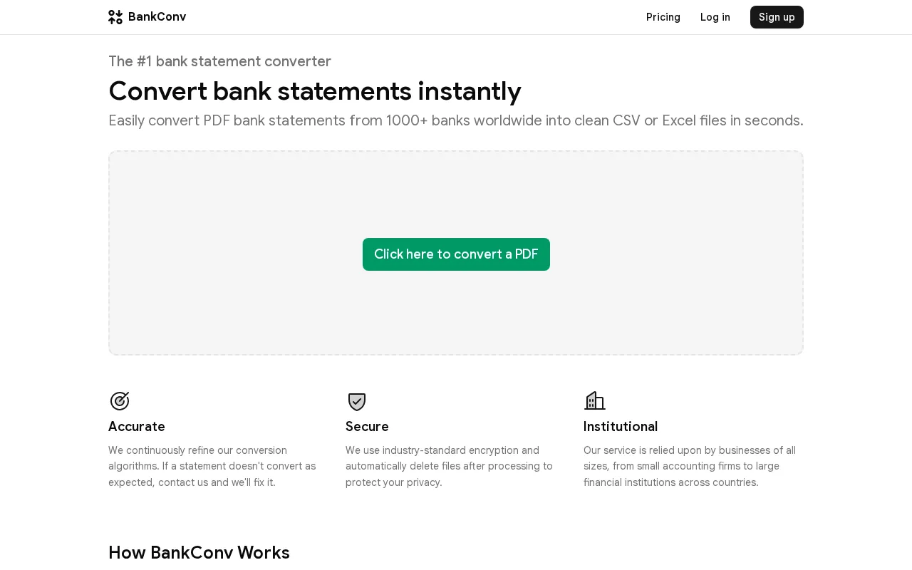 BankConv — preview screenshot