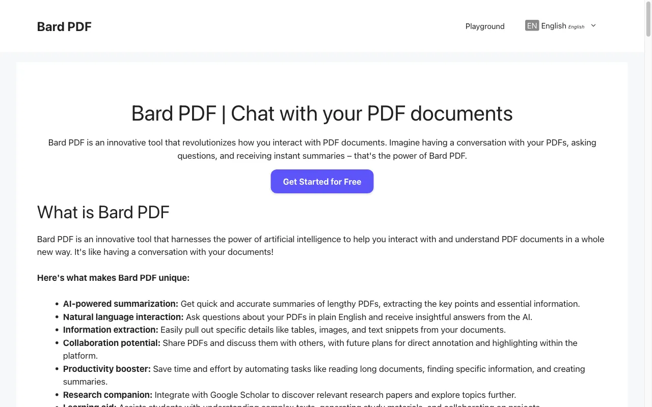Bard PDF — preview screenshot