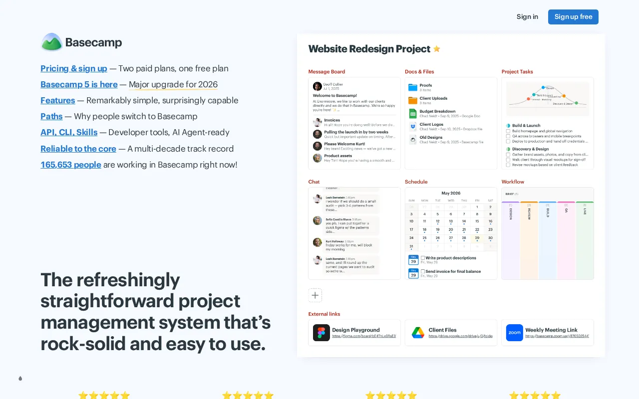 Basecamp — preview screenshot