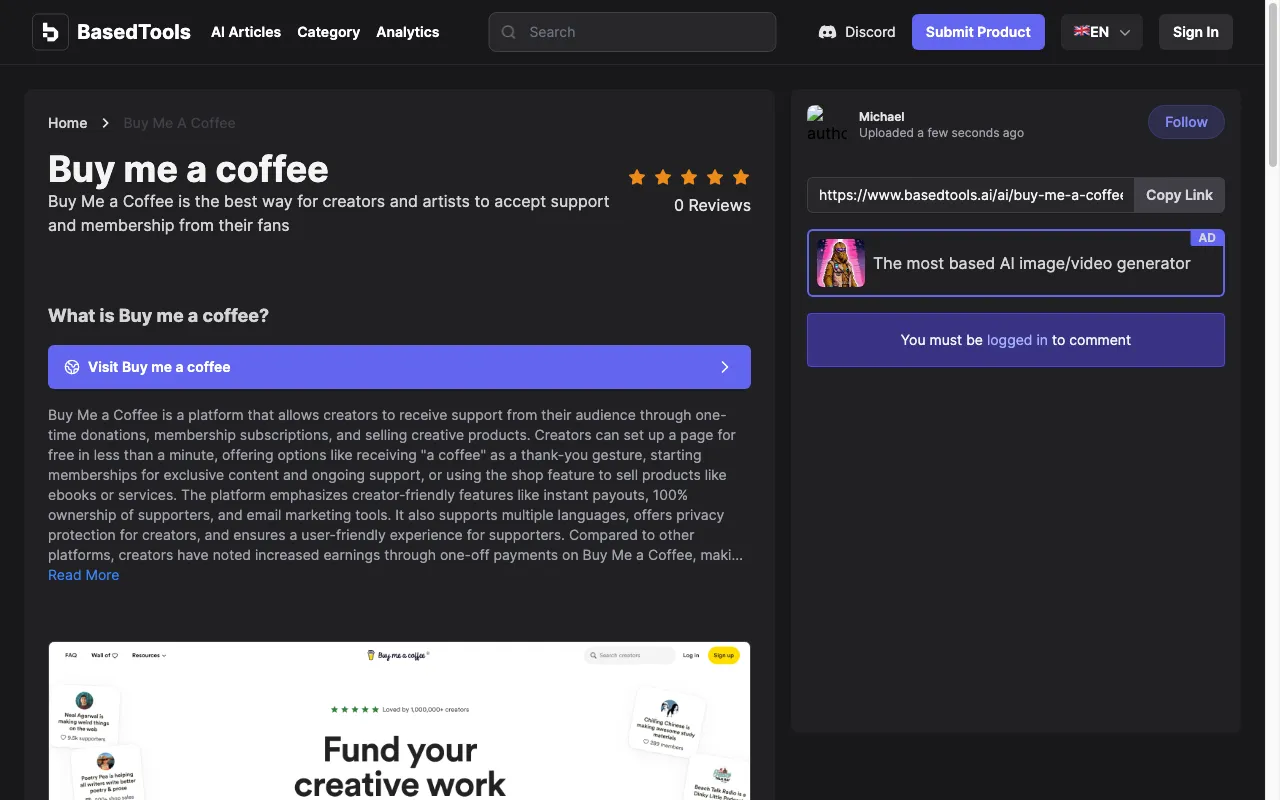 BasedTools — preview screenshot