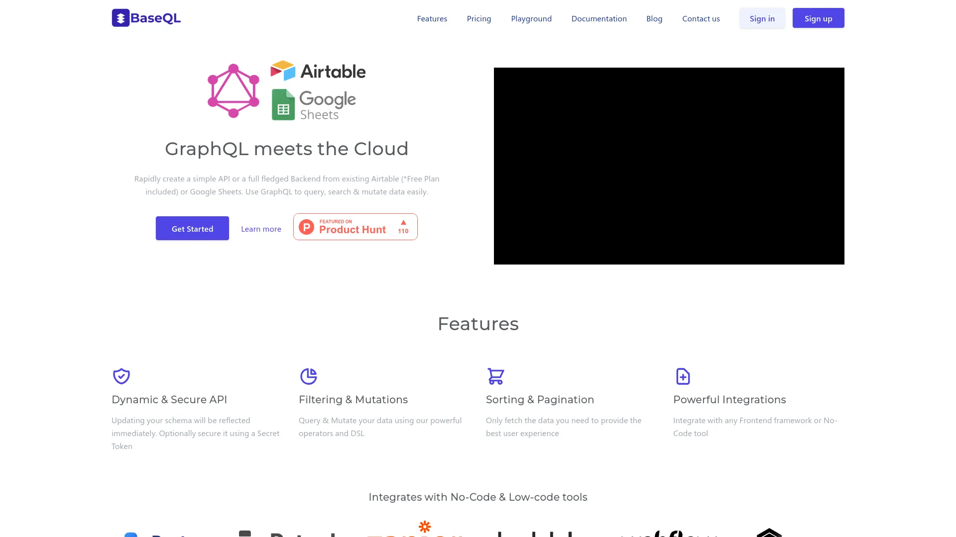 BaseQL — preview screenshot