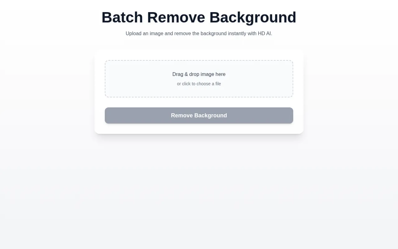 Batch Remove Background — preview screenshot