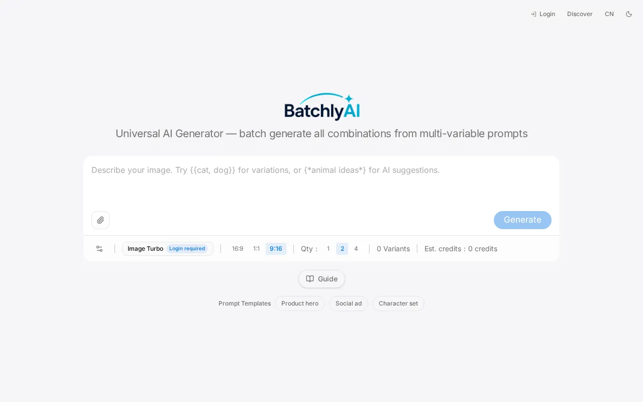 BatchlyAI — preview screenshot