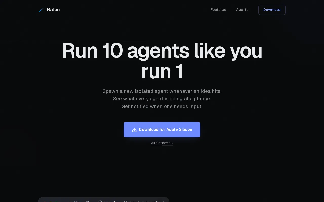Baton — preview screenshot