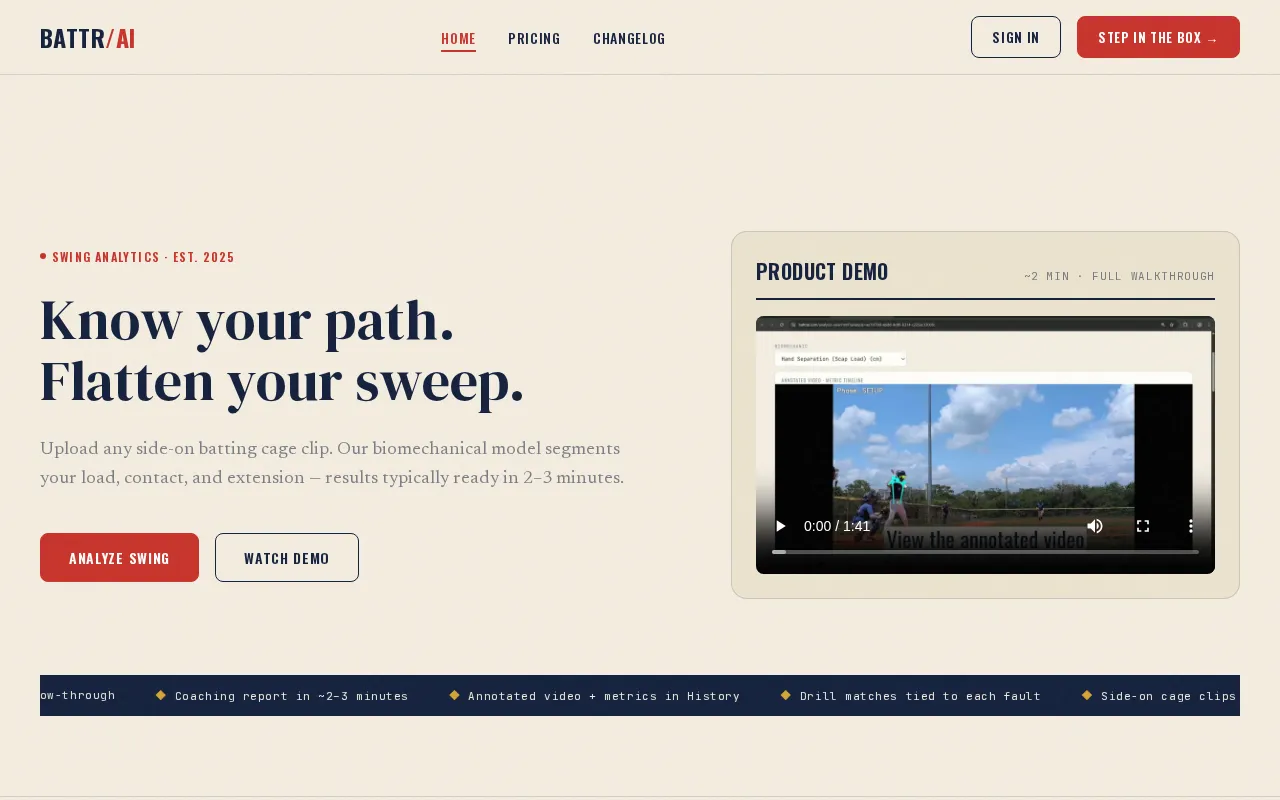 BattrAI — preview screenshot