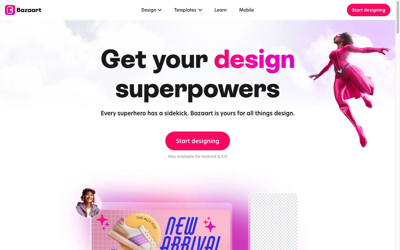 bazaart.me — preview screenshot