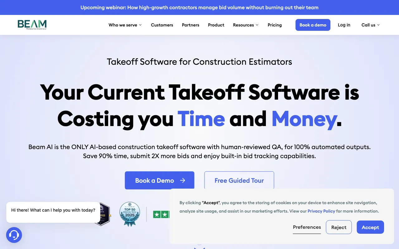 Beam AI Takeoff Software — preview screenshot