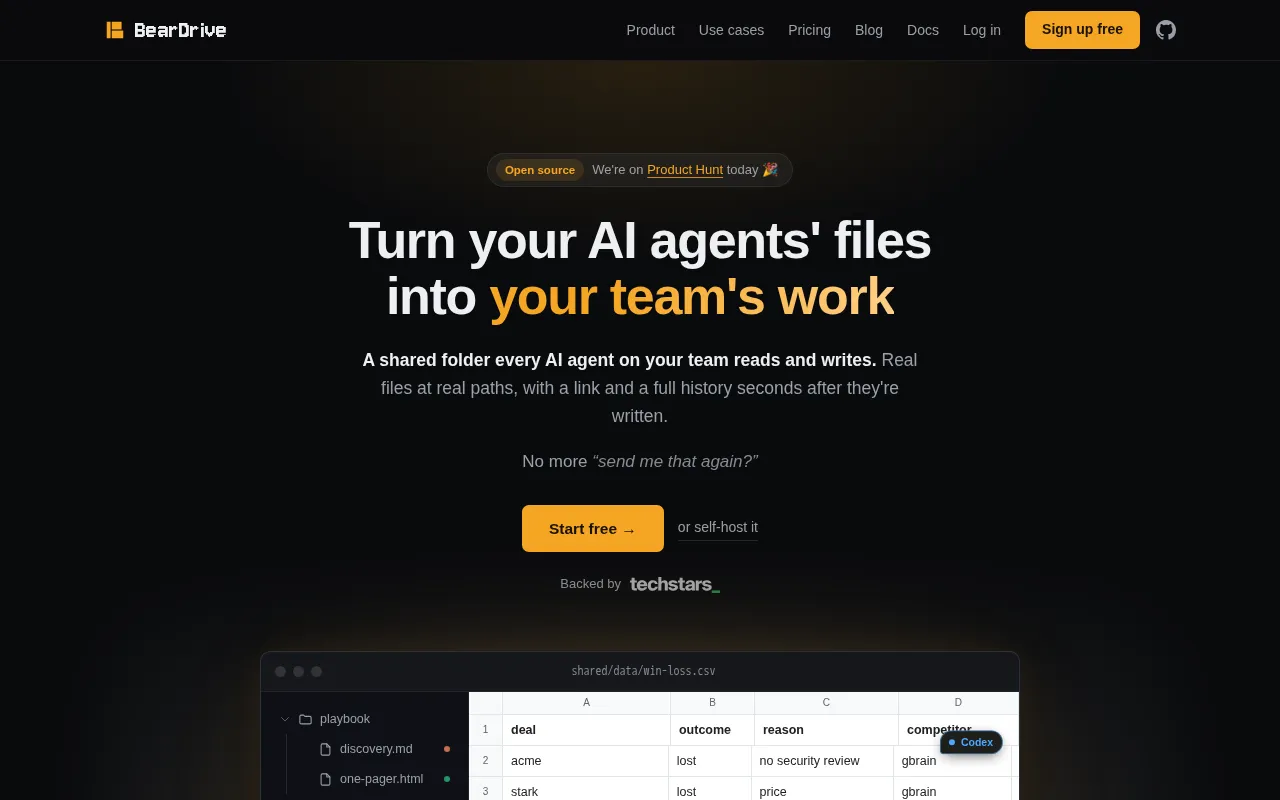 BearDrive — preview screenshot