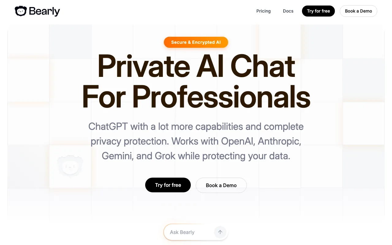 Bearly — preview screenshot