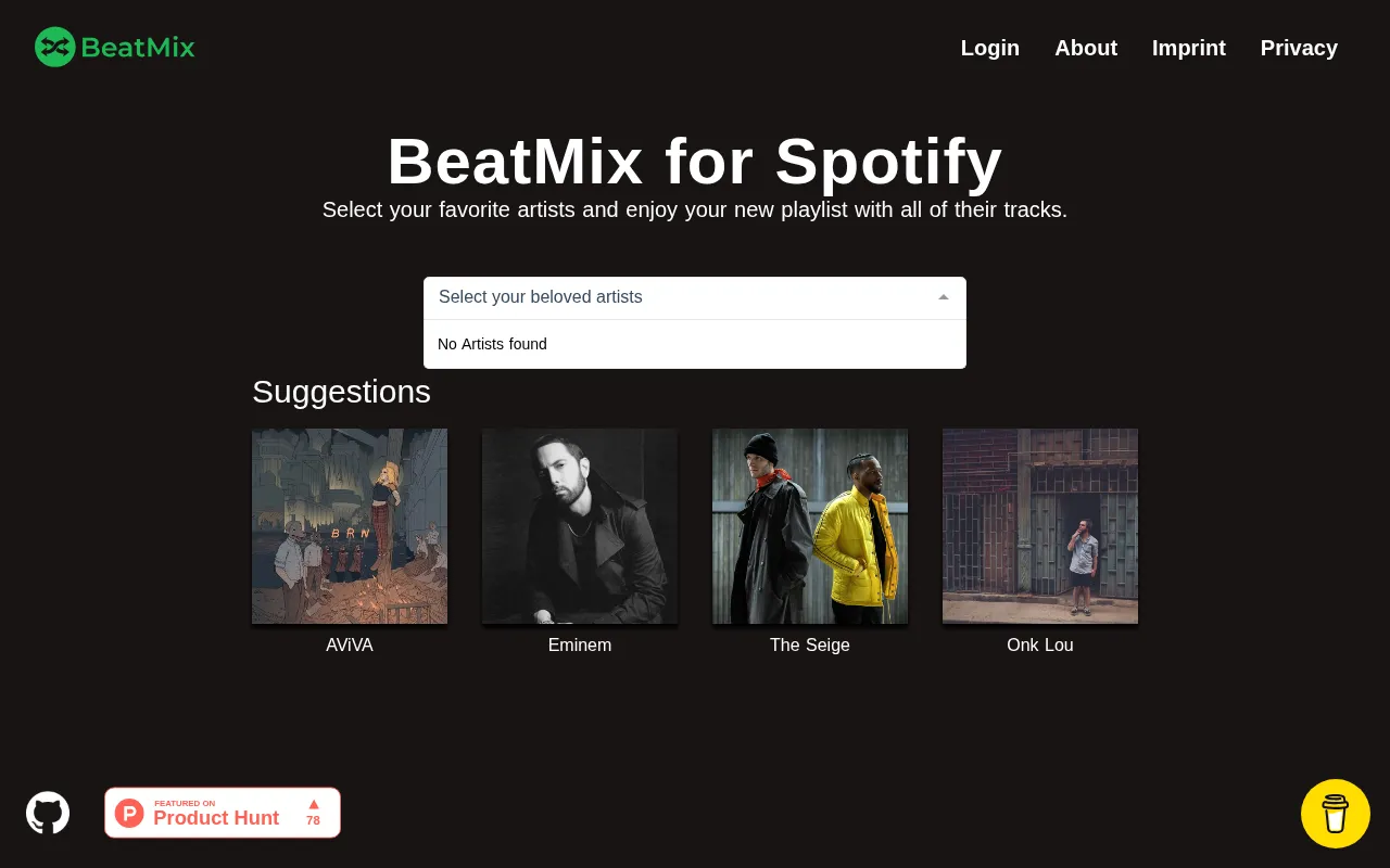 BeatMix — preview screenshot