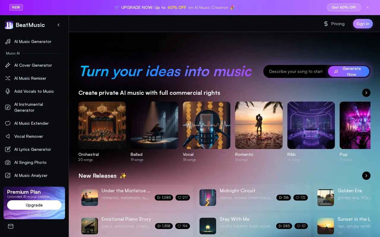 BeatMusic — preview screenshot