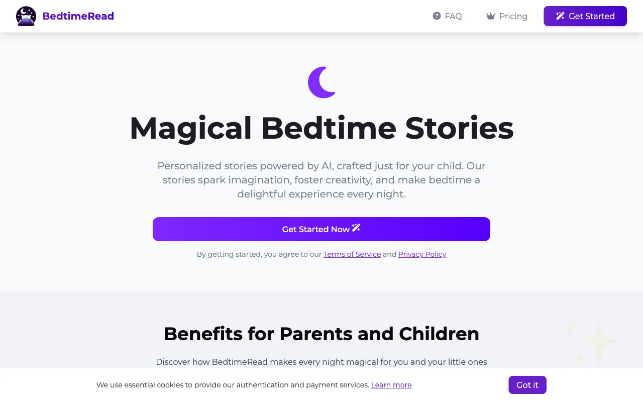 BedtimeRead — preview screenshot