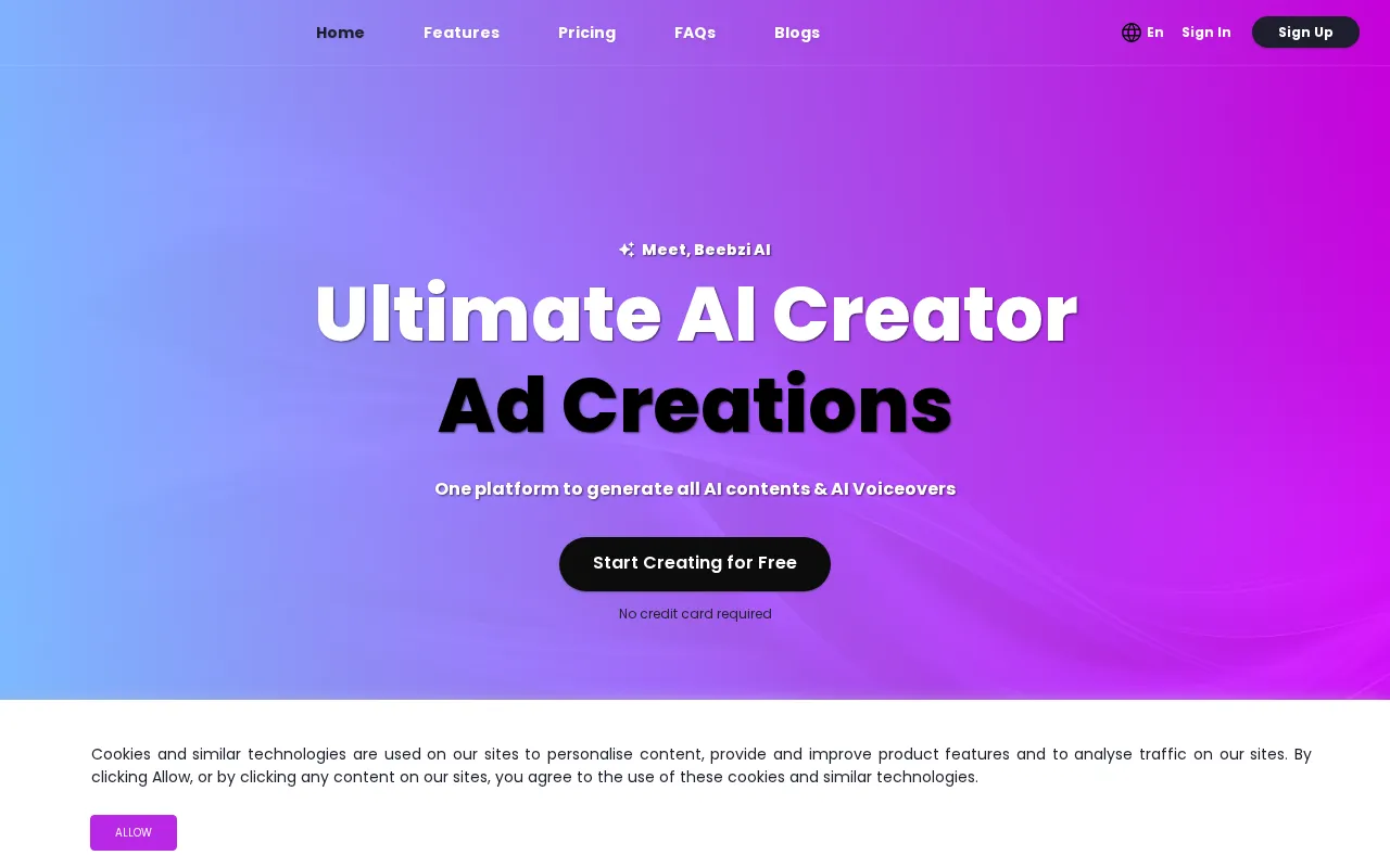 Beebzi.AI — preview screenshot