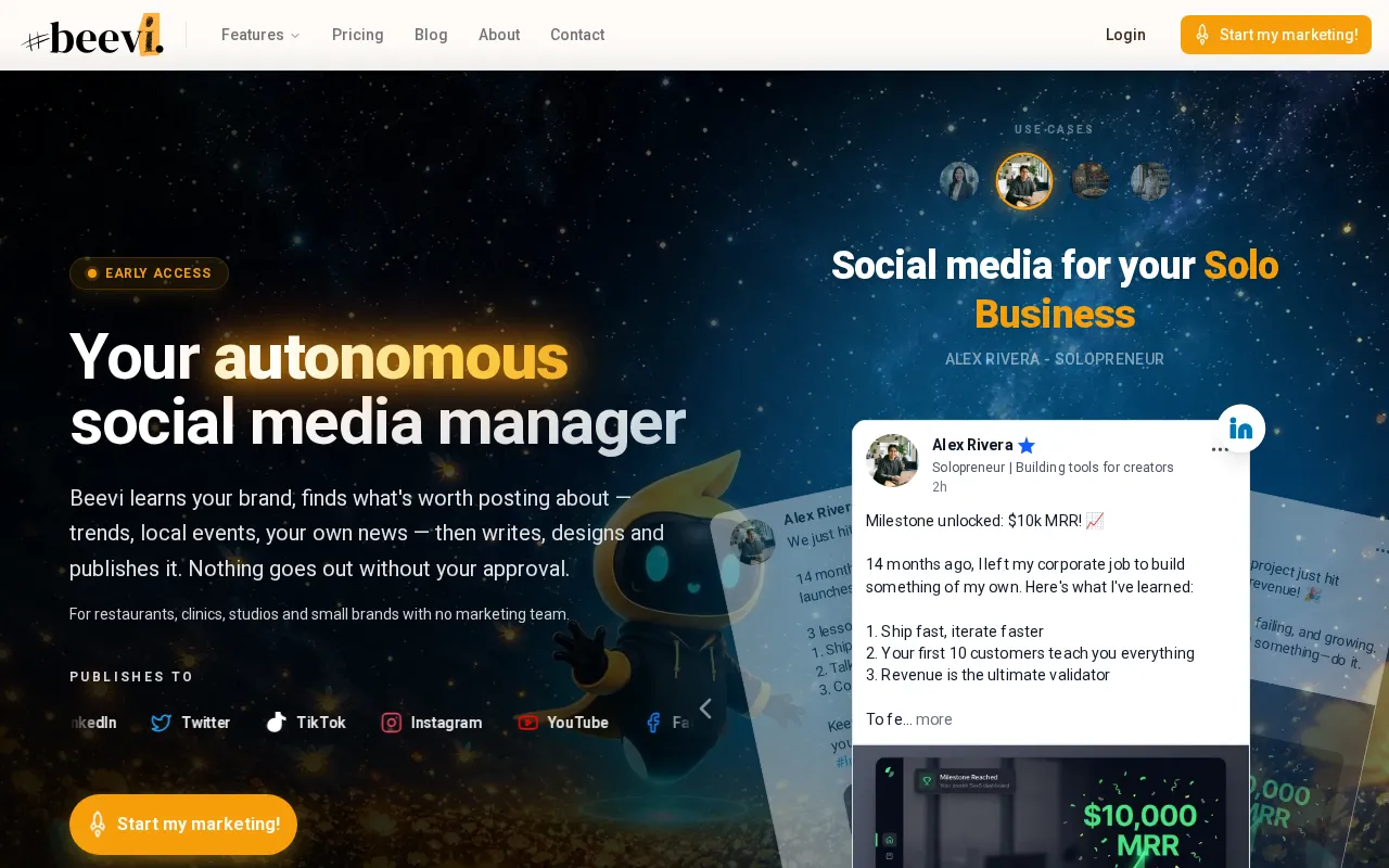Beevi — preview screenshot