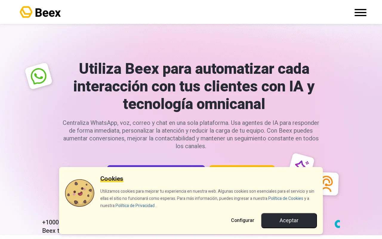 Beex — preview screenshot
