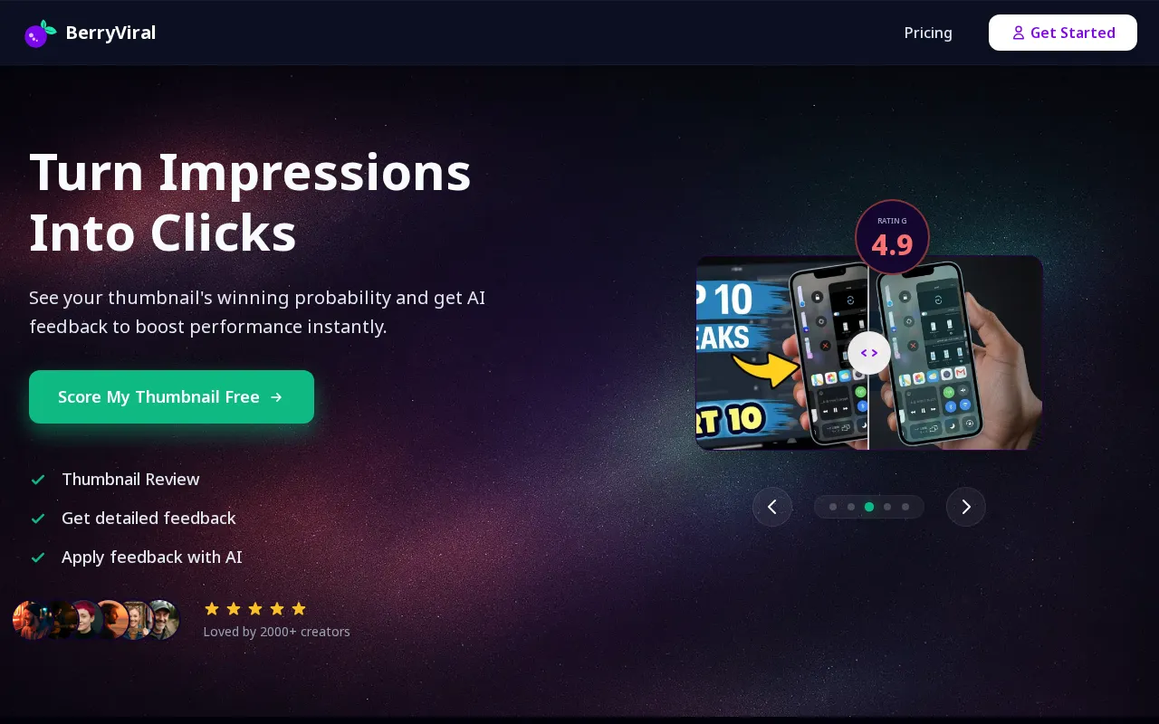 BerryViral — preview screenshot