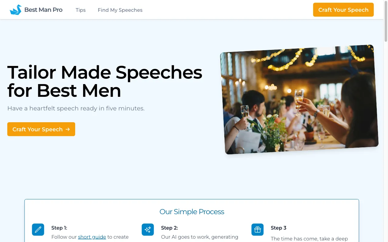 Best Man Pro — preview screenshot