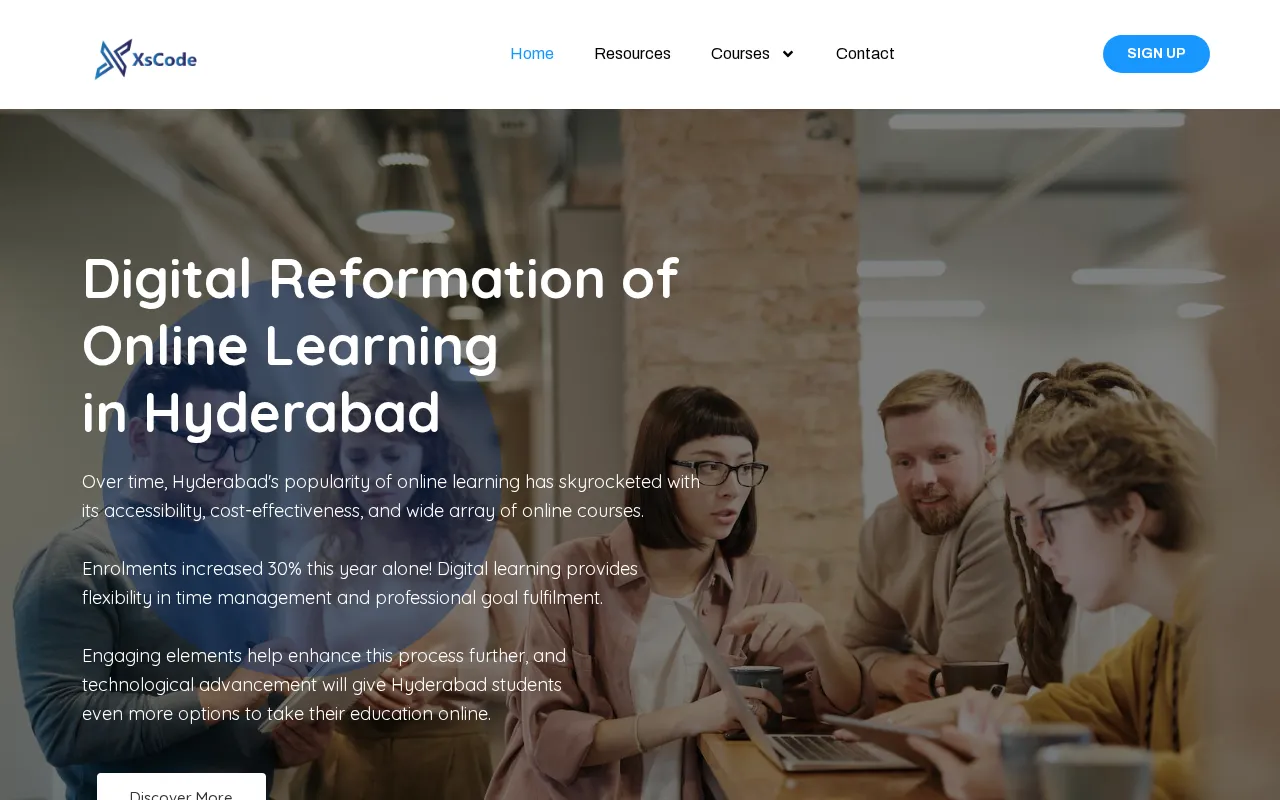 Best Training Institute in Hyderabad - Home — preview screenshot