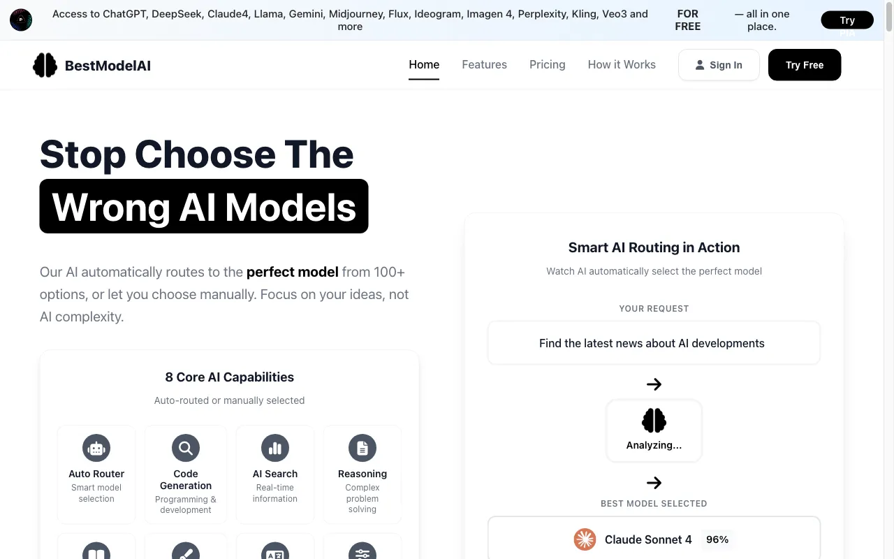 BestModelAI — preview screenshot