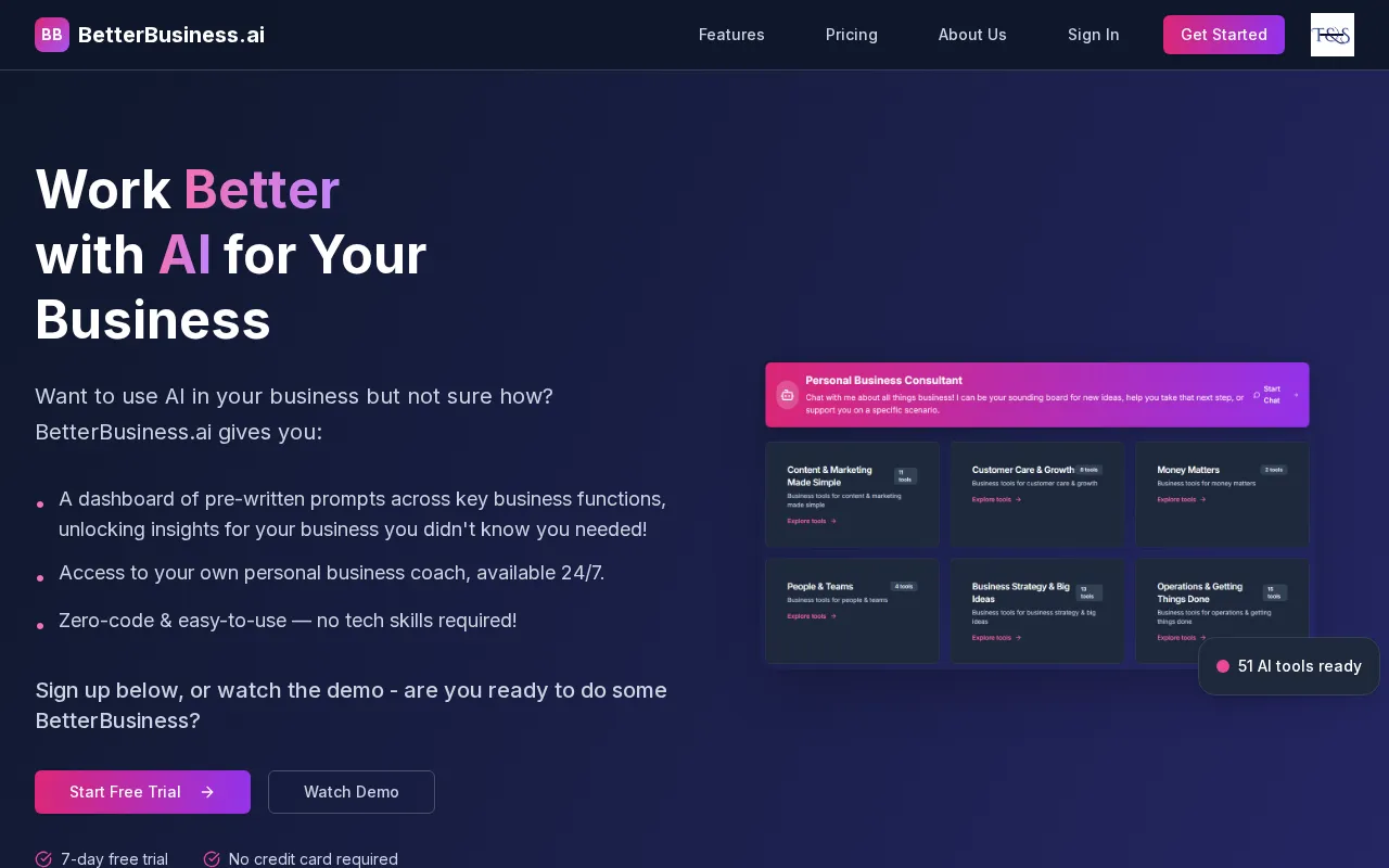 Better-Business.AI — preview screenshot