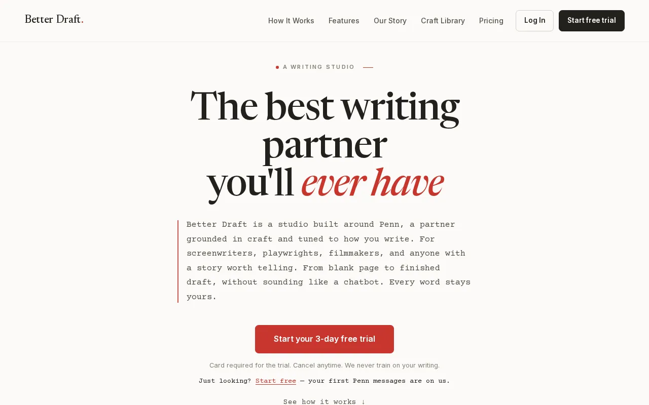 Better Draft — preview screenshot