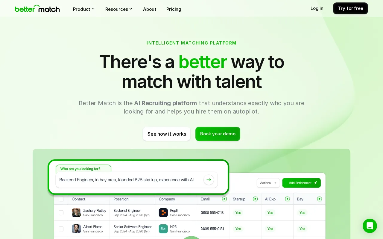 Better Match — preview screenshot